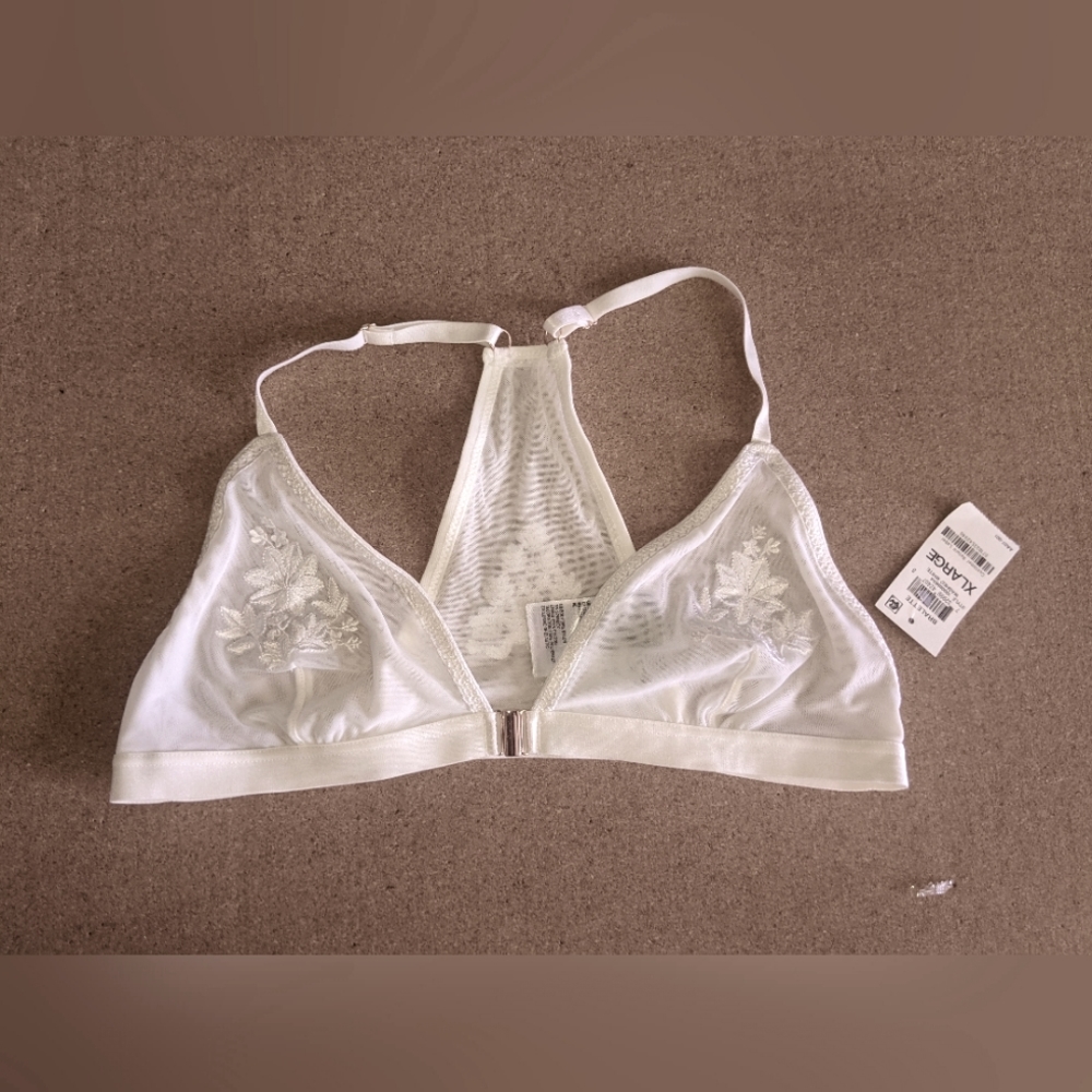 Women's INC bralette white